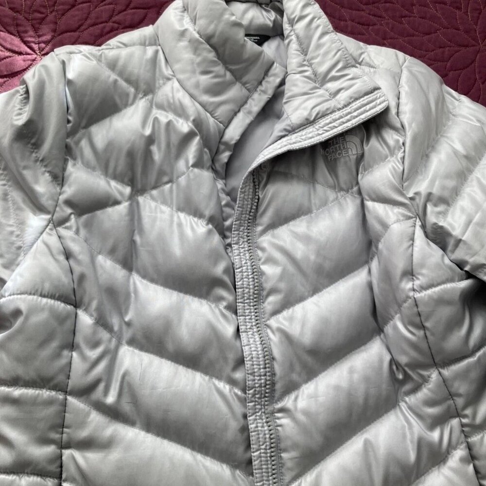 The North Face Women's Aconcagua Jacket, Grey Color, L - Picture 2 of 8